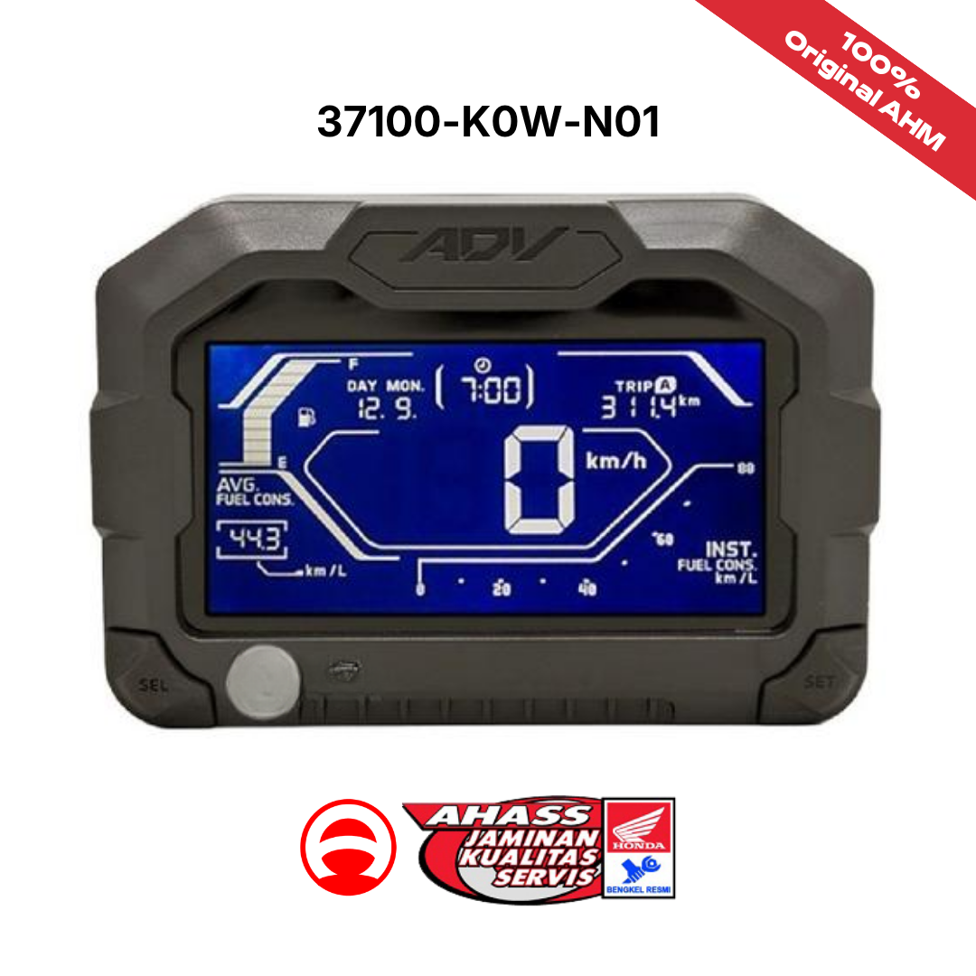 Speedometer (Meter Assy) Honda ADV 150 37100-K0W-N01 Original Honda - AutoGlobal Motor