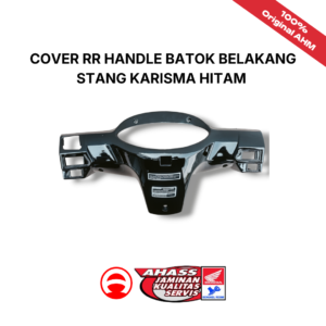 Cover RR Handle Batok Belakang Stang Karisma Hitam