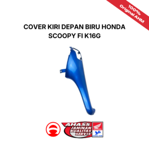 Cover Kiri Depan Biru Honda Scoopy FI K16G