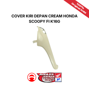 Cover Kiri Depan Cream Honda Scoopy FI K16G