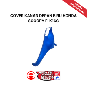 Cover Kanan Depan Biru Honda Scoopy FI K16G