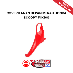 Cover Kanan Depan Merah Honda Scoopy FI K16G