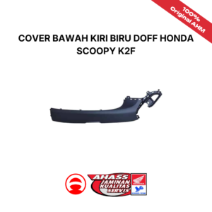 Cover Bawah Kiri Biru Doff Honda Scoopy K2F