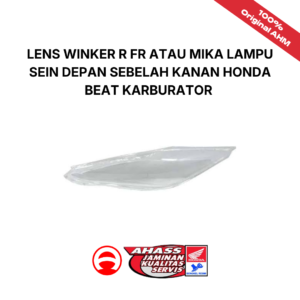 Lens Winker R FR atau mika lampu sein depan sebelah kanan Honda BeAT Karburator