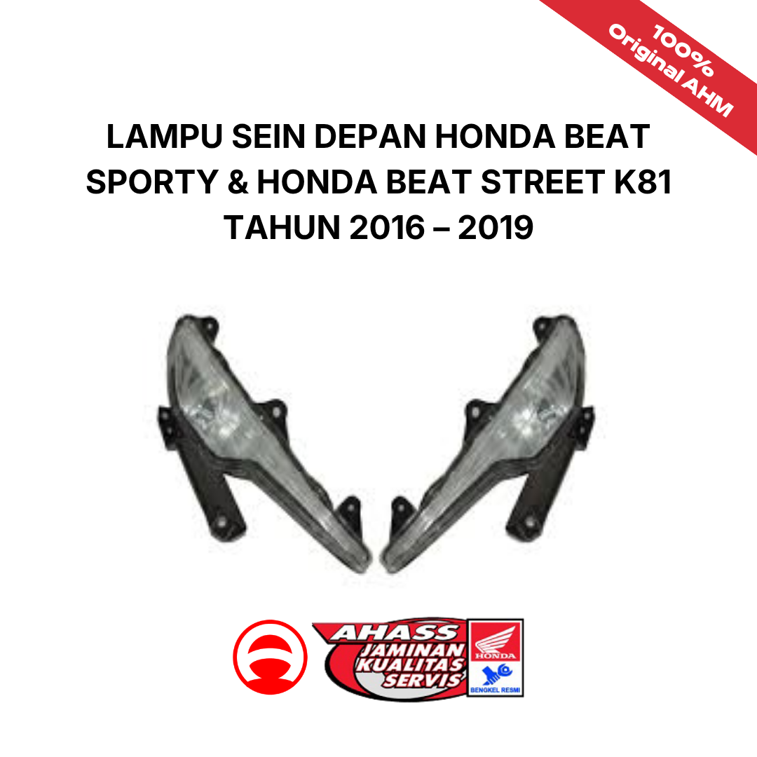 Lampu Sein Depan Honda BeAT Sporty & Honda BeAT Street K81 tahun 2016 – 2019