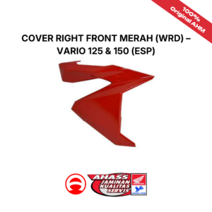 Cover Right Front Merah (WRD) – Vario 125 & 150 (eSP)