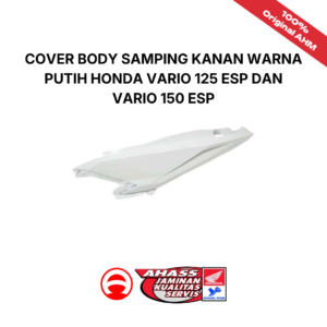Cover body samping kiri putih Vario 125 eSP dan Vario 150 eSP