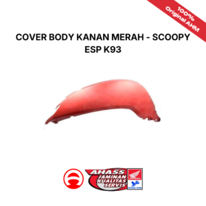 Cover Body Kanan Merah - Scoopy eSP K93