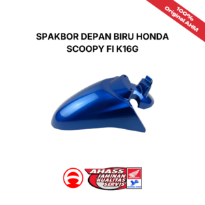 Spakbor Depan Biru Honda Scoopy FI K16G