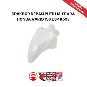 Spakbor Depan Putih Mutiara Honda Vario 150 eSP K59J