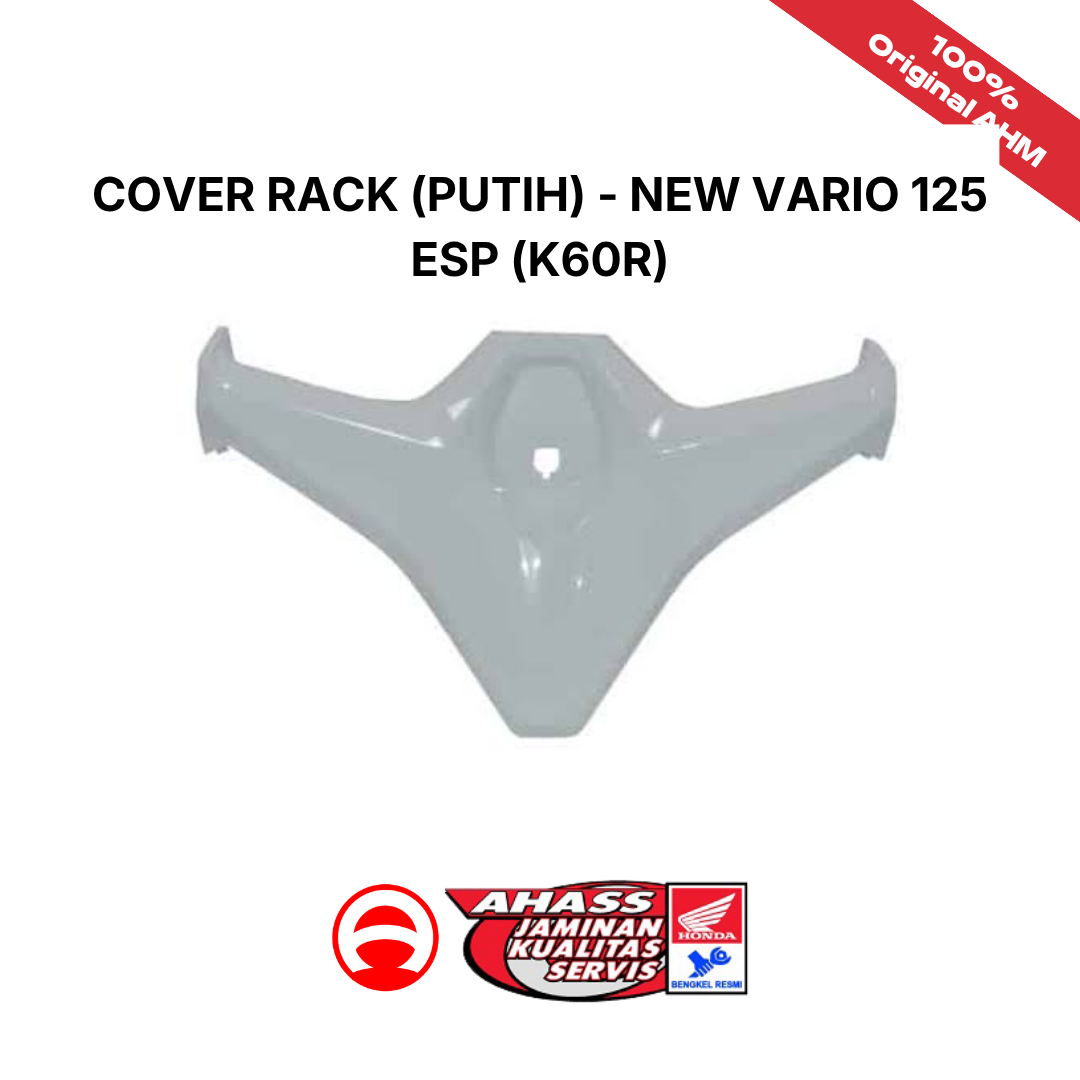 Cover Rack (Putih) - New Vario 125 eSP (K60R)