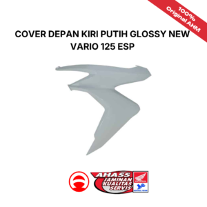 Cover Depan Kiri Putih Glossy New Vario 125 eSP