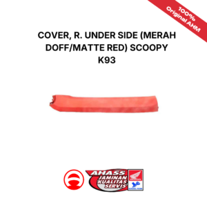 Cover, R. Under Side (Merah Doff/Matte Red) Scoopy K93