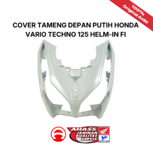 Cover Tameng Depan Putih Honda Vario Techno 125 Helm-In FI
