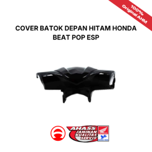 Cover Batok Depan Hitam Honda BeAT POP eSP