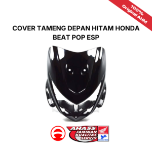 Cover Tameng Depan Hitam Honda BeAT POP eSP