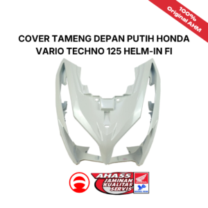 Cover Tameng Depan Putih Honda Vario Techno 125 Helm-In FI